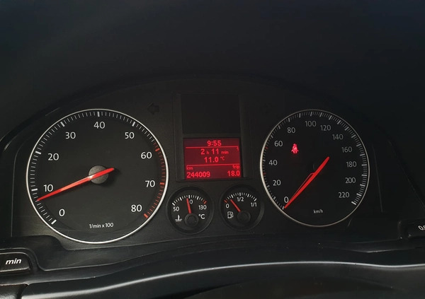 Volkswagen Golf Plus cena 16700 przebieg: 240000, rok produkcji 2005 z Mirosławiec małe 277